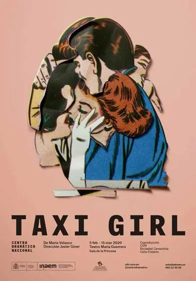 Cartel de Taxi Girl