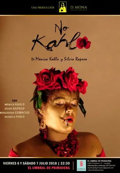 Cartel de No Kahlo