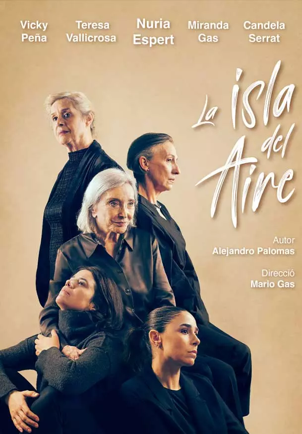 Cartel de La isla del aire