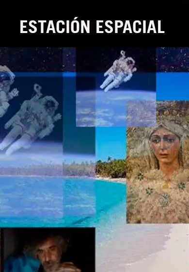 Cartel de ABADÍA CONFINADA: Estación espacial