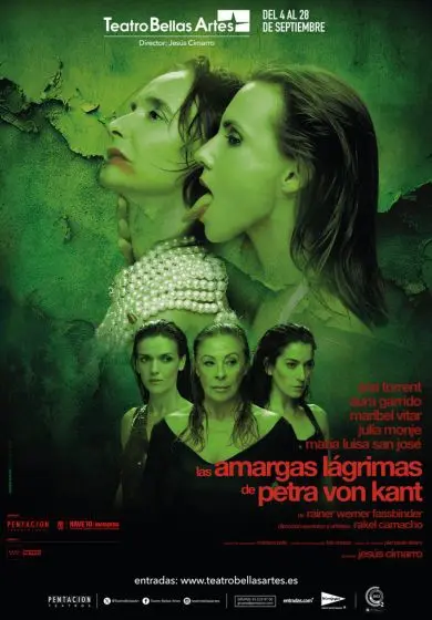 Cartel de Las amargas lágrimas de Petra von Kant