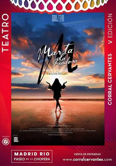 Cartel de Teatro Defondo: Marta la piadosa