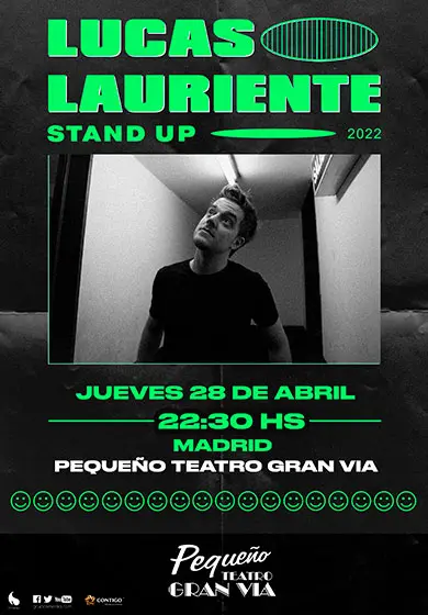 Cartel de Lucas Lauriente: Stand UP