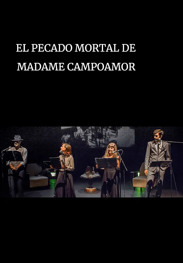 Cartel de El pecado mortal de Madame Campoamor