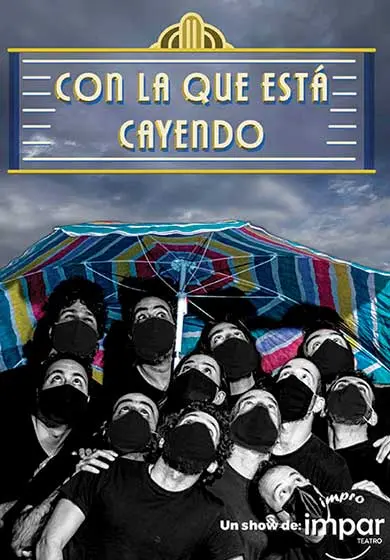 Cartel de Con la que está cayendo