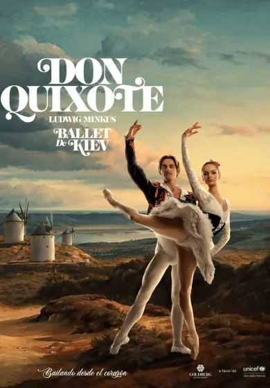 Cartel de Ballet de Kiev: Don Quixote
