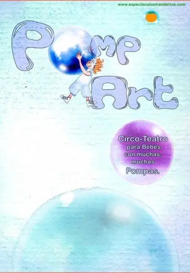 Cartel de Teatro para bebés: Pomp Art