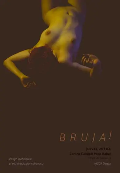 Cartel de Bruja