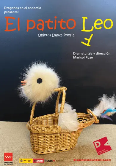 Cartel de El patito Leo