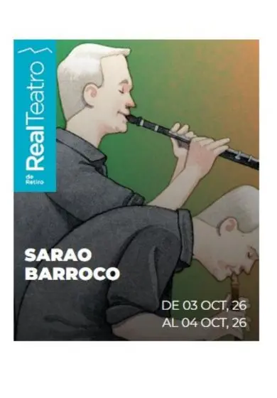 Cartel de Concierto de apertura: Sarao Barroco