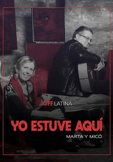 Cartel de Marta y Micó: Yo estuve aquí