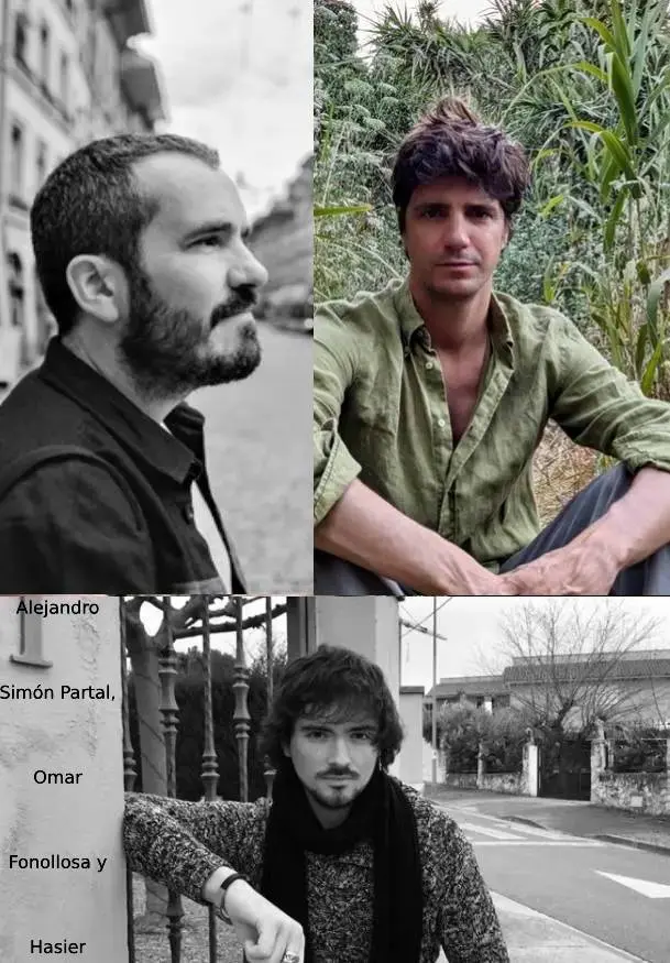 Cartel de Alejandro Simón Partal, Omar Fonollosa y Hasier Larretxea