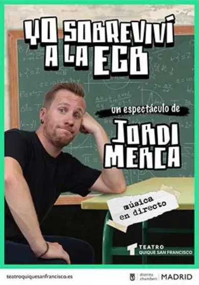 Cartel de Yo sobreviví a la EGB