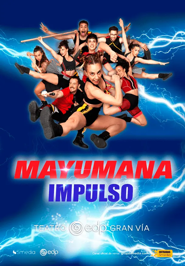 Cartel de Mayumana: Impulso