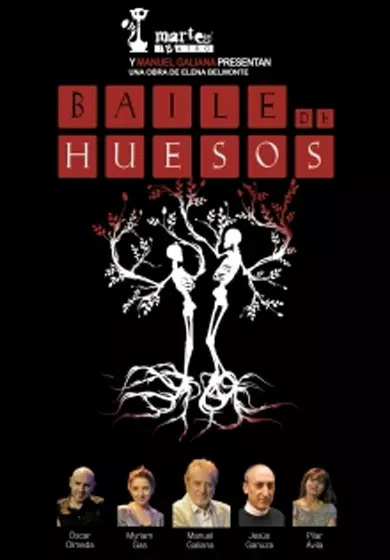 Cartel de Baile de huesos - Manuel Galiana