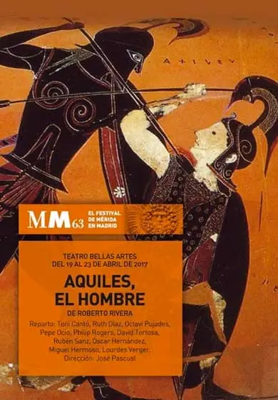 Cartel de Aquiles, el hombre