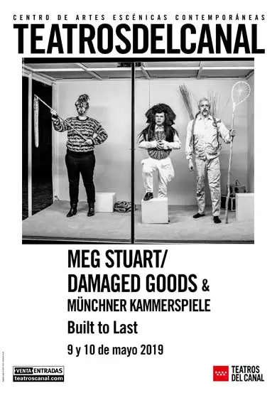 Cartel de Meg Stuart / Damaged Goods & Münchner Kammerspiele: Built to Last