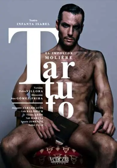 Cartel de Tartufo, el impostor
