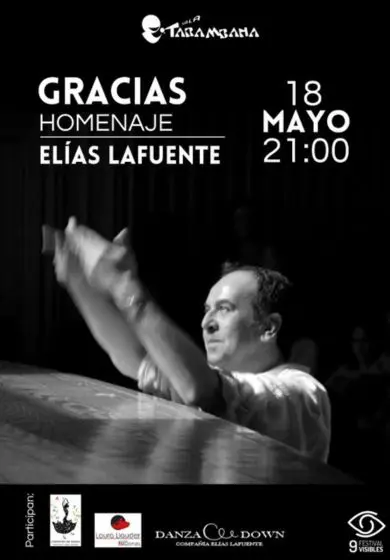 Cartel de GRACIAS - Homenaje a Elías Lafuente