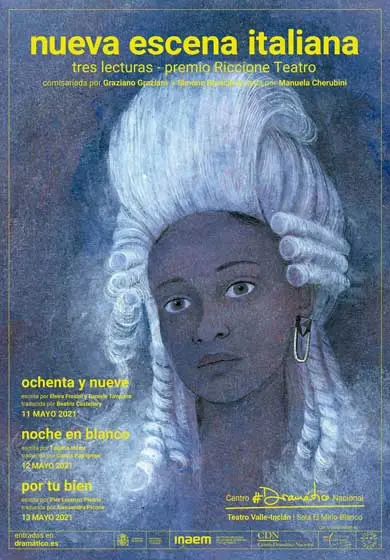 Cartel de Nueva escena italiana: Noche en blanco
