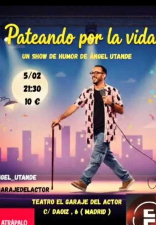 Cartel de Pateando por la vida