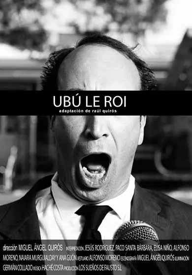 Cartel de Ubú le roi: Raúl Quirós