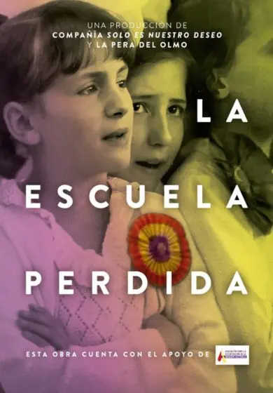 Cartel de La escuela perdida