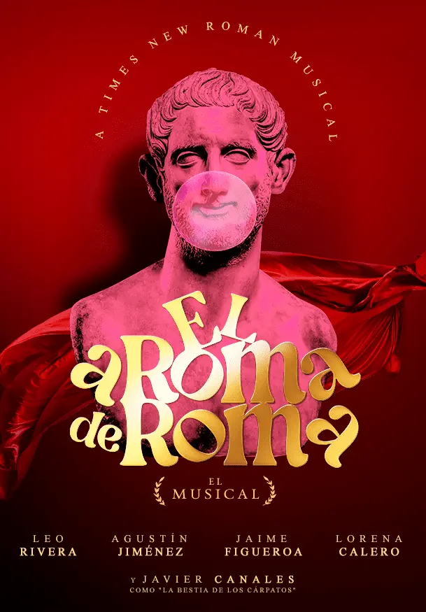 Cartel de El aroma de Roma