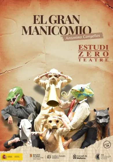 Cartel de El gran manicomio