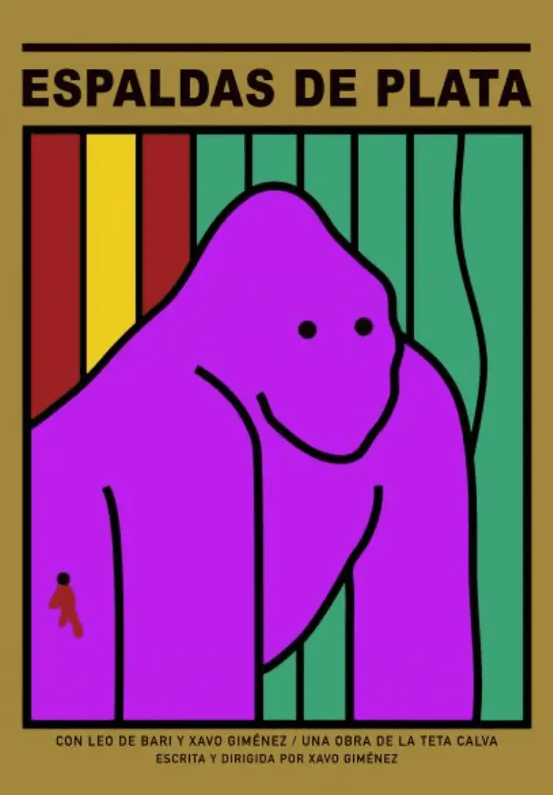 Cartel de Espaldas de plata