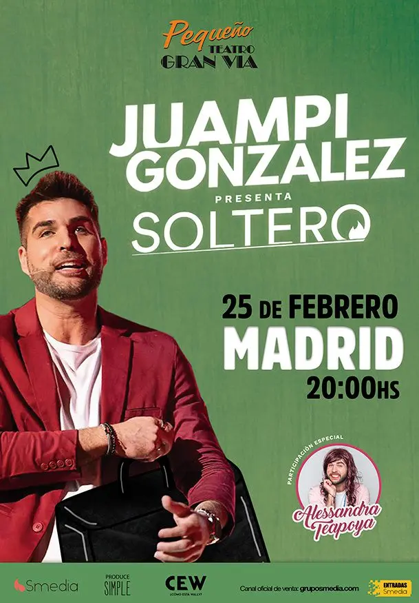 Cartel de Soltero - Juampi González
