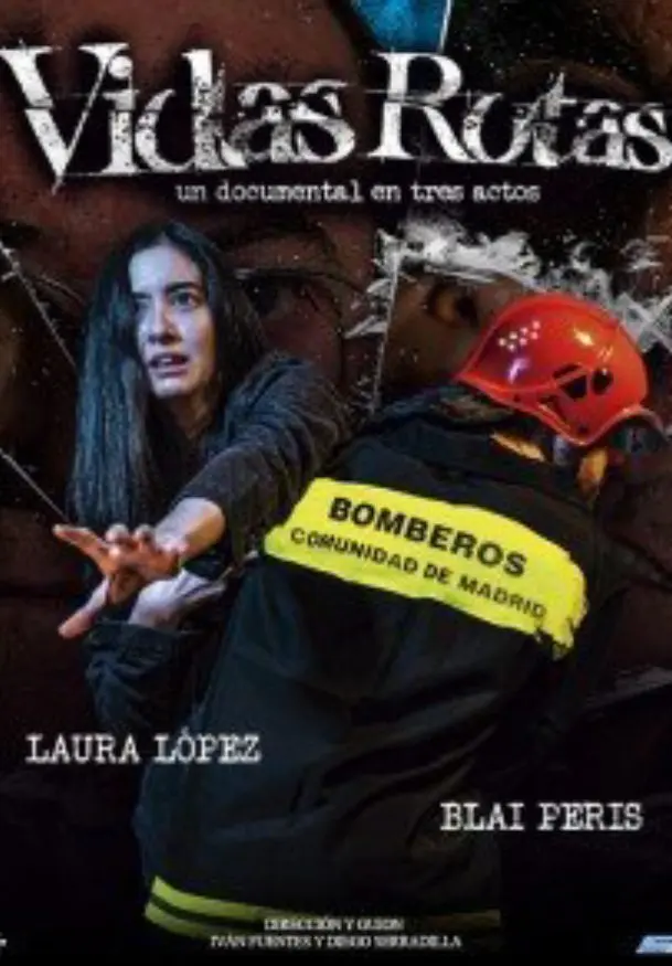 Cartel de Vidas rotas