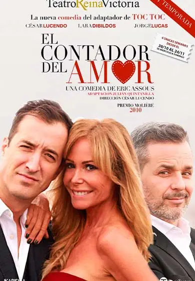 Cartel de El contador del amor