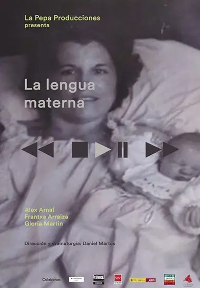Cartel de La lengua materna