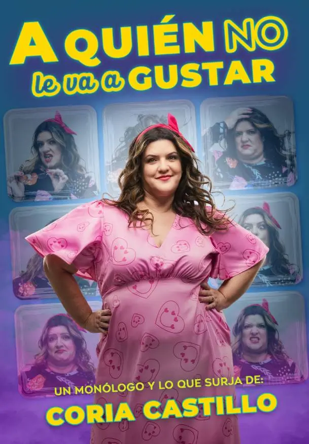 Cartel de A quién no le va a gustar - Coria Castillo