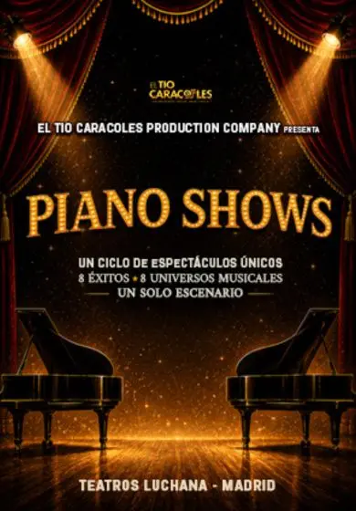 Cartel de The Piano Shows