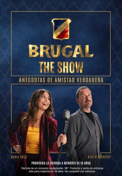 Cartel de Brugal the show