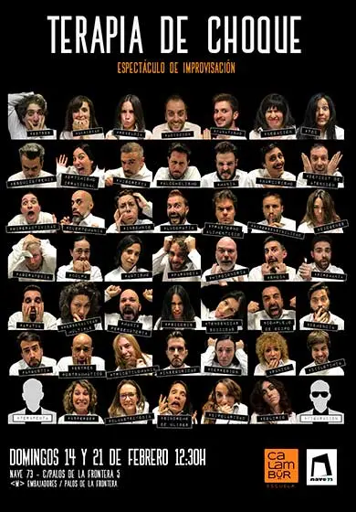 Cartel de IMPRO: Terapia de choque