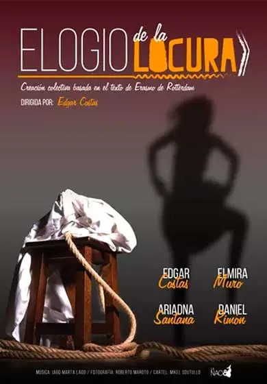 Cartel de Elogio de la Locura