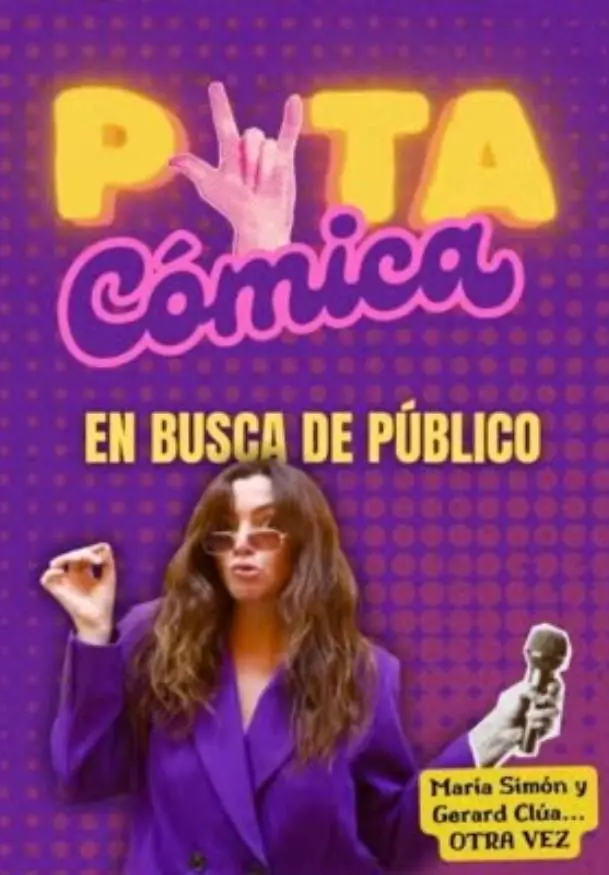 Cartel de Puta Cómica: En busca de público