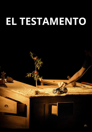 Cartel de El testamento