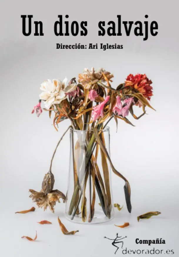 Cartel de Ari Iglesias: Un Dios salvaje