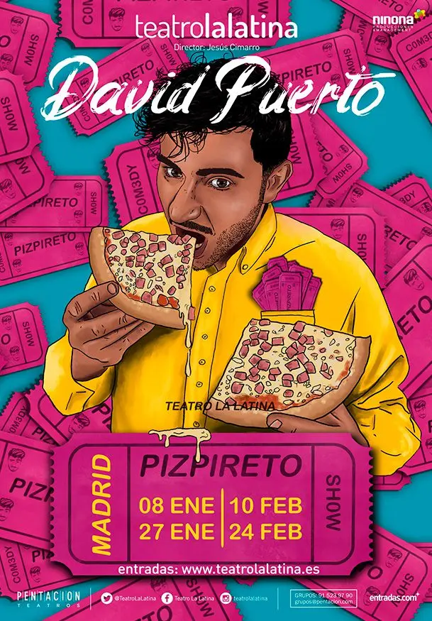 Cartel de David Puerto: Pizpireto