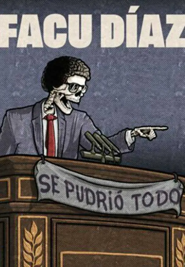 Cartel de Facu Díaz: Se pudrió todo