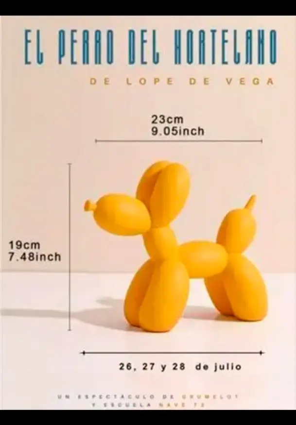 Cartel de El perro del hortelano - Grumelot