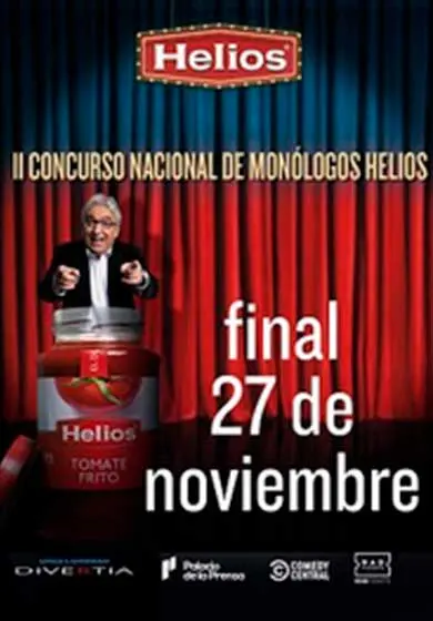 Cartel de II Concurso nacional de monólogos Helios: Final