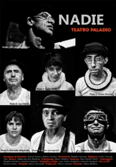 Cartel de Teatro Paladino: Nadie