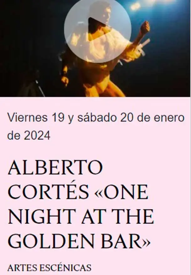Cartel de One night at the golden bar