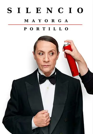 Cartel de Juan Mayorga: Silencio