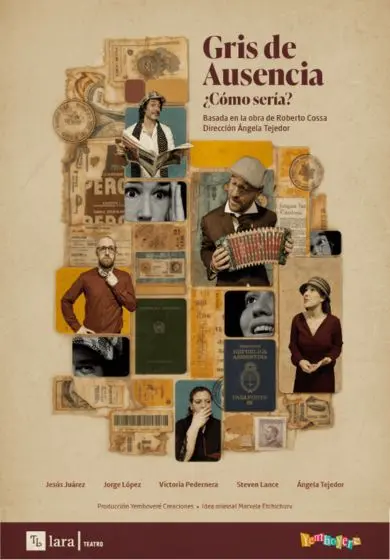 Cartel de Gris de Ausencia